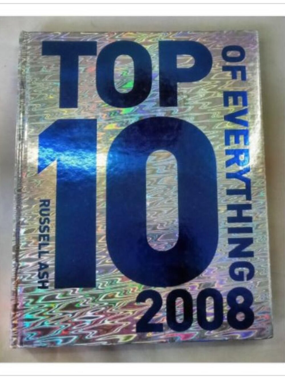 Top 10 of Everything 2008 Russell Ash 2007 Hardcover Book Vintage Novel Read